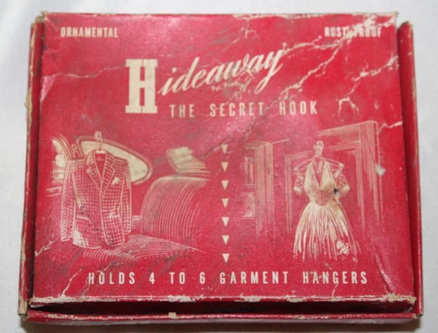 NOS Automobile Accessory Garment Hangers Hide Away (1 of 3)