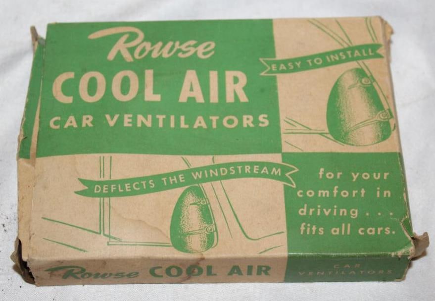 NOS Automobile Accessory Vents Rowse Cool Air Car Ventilators (1 of 3)