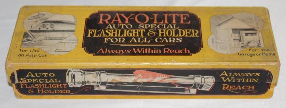 NOS Accessory Automobile Ray-O-Lite Flashlight (1 of 4)