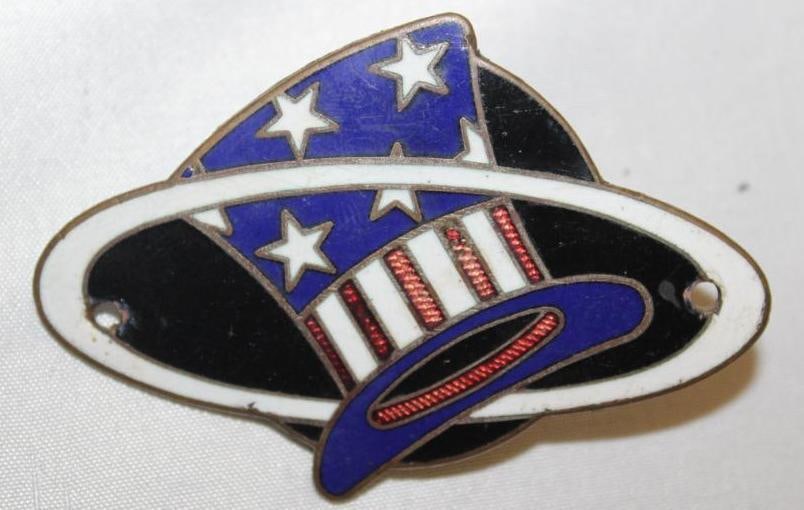 1921-1922 Rickenbacker Radiator Emblem Badge (1 of 2)