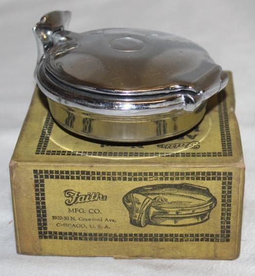 Nos Faith Aristocrat Locking Radiator Cap Auction