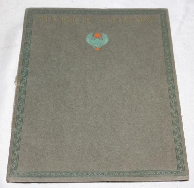 1912-1913 Pierce Arrow Sixes Sales Brochure Book (1 of 7)