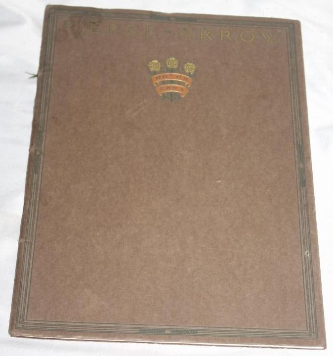 1911-1912 Pierce Arrow Sixes Sales Brochure Book (1 of 10)