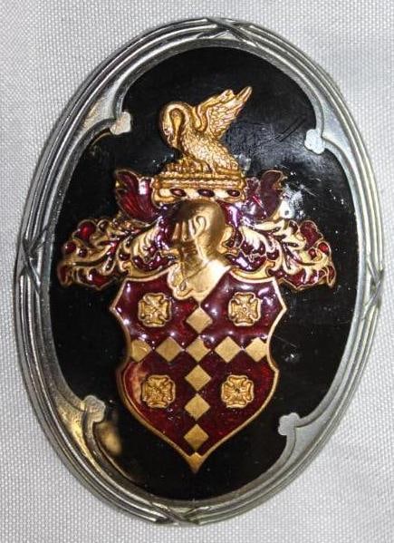 1928-1929 Packard Radiator Emblem Badge (1 of 2)