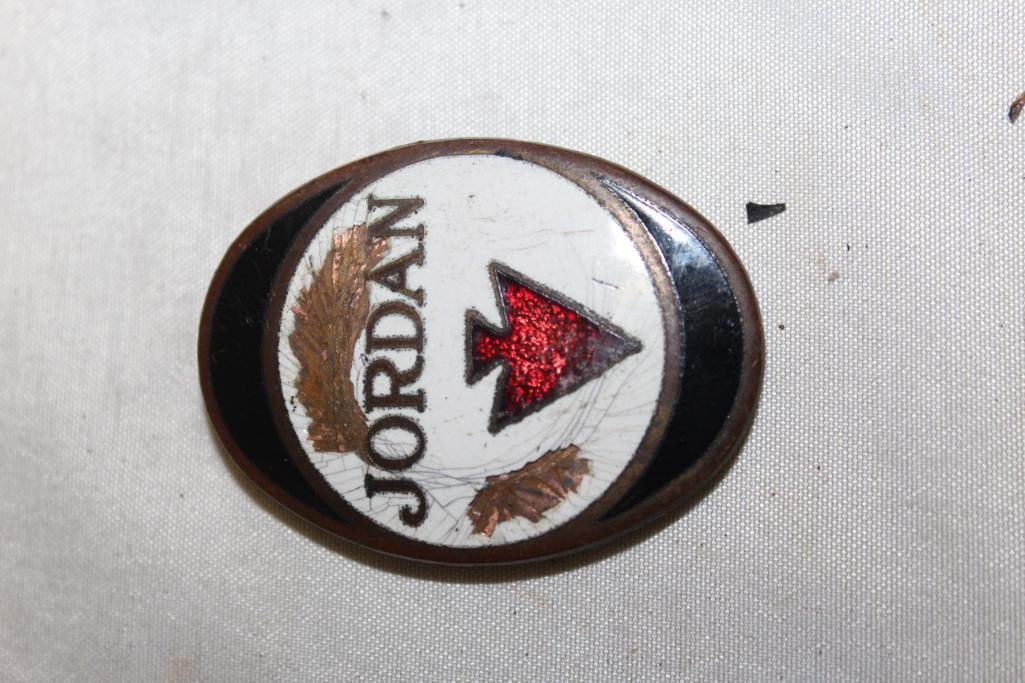 1927-1929 Jordan Motor Car Co Radiator Emblem Badge (1 of 2)