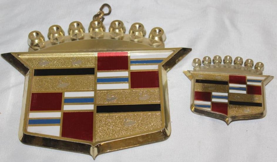 Group of 2 Large Cadillac Emblems (1 of 2)