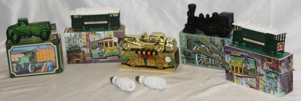 Group of 7 Figural Automobile Avon Cologne Bottles (1 of 5)