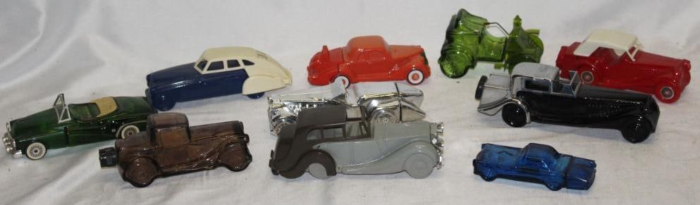 Group of 10 Figural Automobile Avon Cologne Bottles (1 of 5)