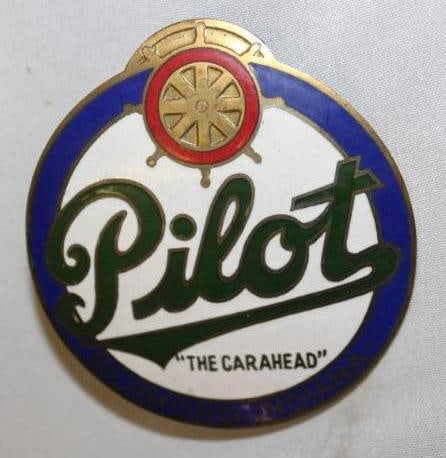 1917-1924 Pilot Radiator Emblem Badge (1 of 2)