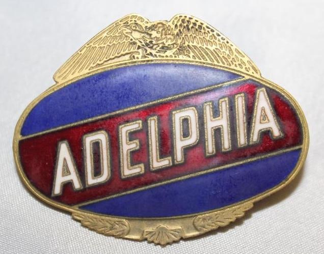 1920 Adelphia Radiator Emblem Badge (1 of 2)