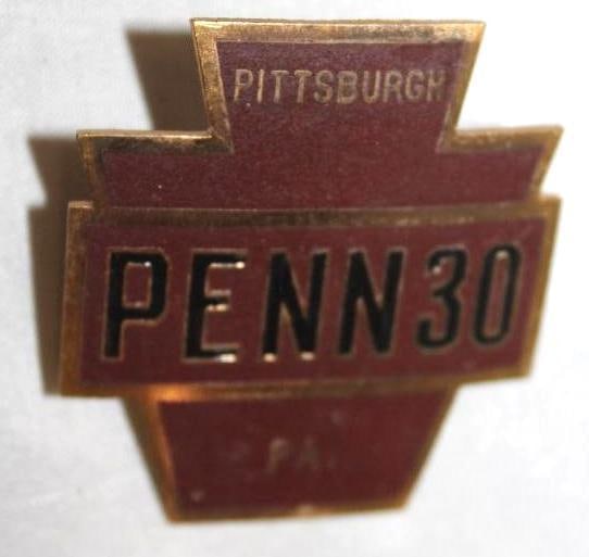 1911-1912 Penn 30 Radiator Emblem Badge (1 of 2)