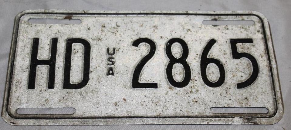 Group of 3 Maine Sample License Plates (1 of 2)