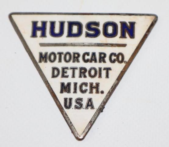 1918 Hudson Motor Car Co Radiator Emblem Badge (1 of 2)