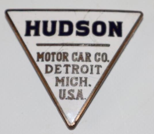 1918-1926 Hudson Motor Car Co Radiator Emblem Badge (1 of 2)