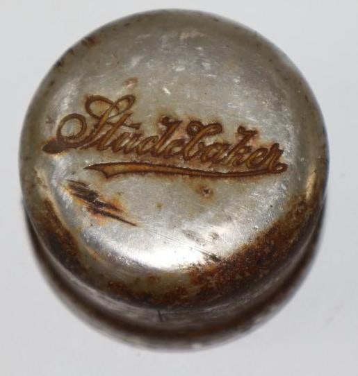 Studebaker Automobile Threaded Hubcap (1 of 2)