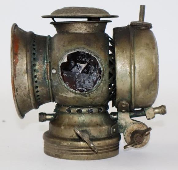 Brass Solar Jeweled Carbide Sidelight (1 of 6)