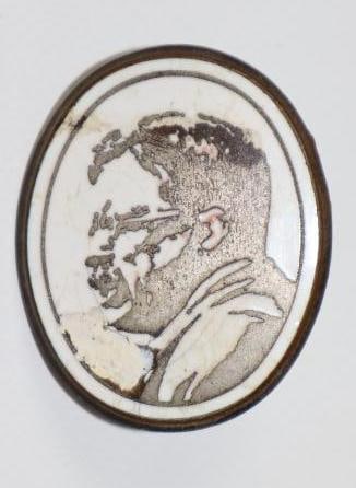 1929 Marmon Roosevelt Radiator Emblem Badge (1 of 2)