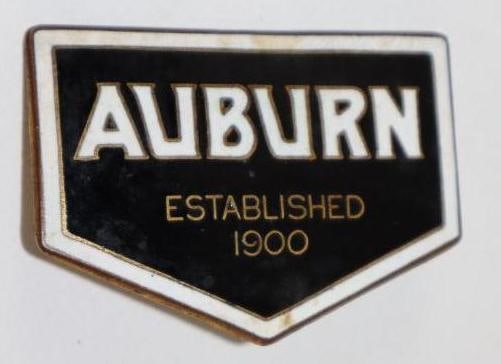 1924-1930 Auburn Motor Car Co Radiator Emblem Badge (1 of 2)