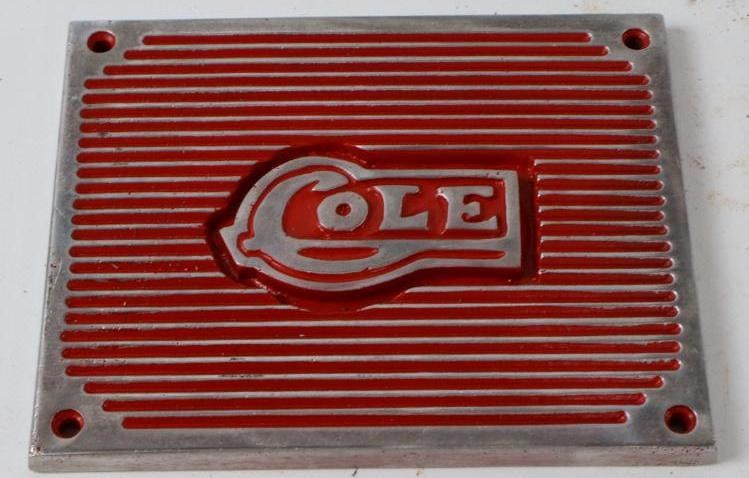 Cole Motor Car Co Running Board Step Plate (1 of 2)