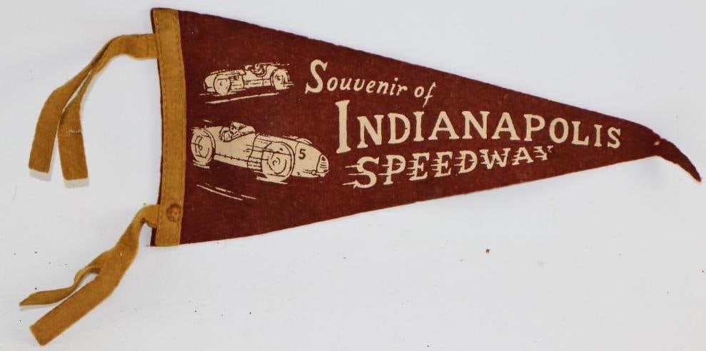 Indianapolis Motor Speedway Felt Pennant: 11" x 4.75"