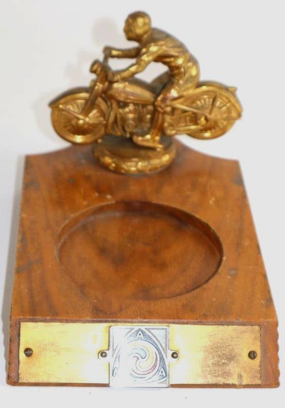 AMA Desktop Motorcycle Advertising Plaque (1 of 3)