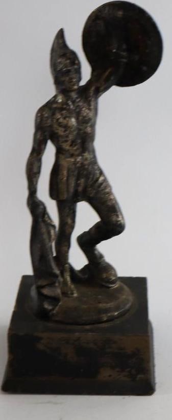 Chevrolet Parts Manager Sales Award Trophy Roman Warrior Mascot (1 of 5)