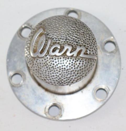 Warn Automobile Hubcap: 2.5" diameter