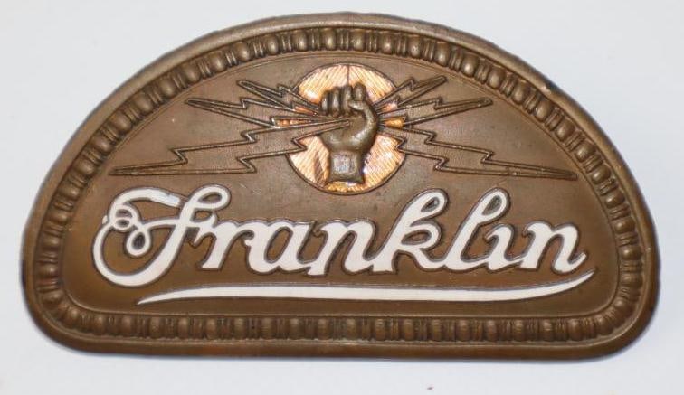 1922 Franklin Motor Car Co Radiator Emblem Badge (1 of 2)