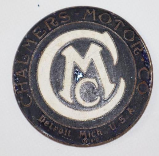 1918-1921 Chalmers Motor Car Co Radiator Emblem Badge (1 of 2)