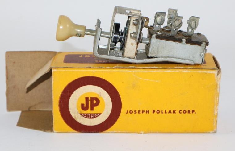 1930's NOS Under Dash Heater Defroster Switch (1 of 2)