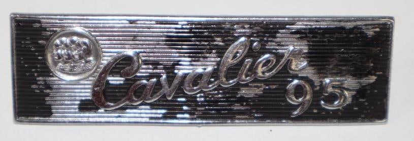 1937 Graham Brothers Cavalier 95 Radiator Emblem Badge (1 of 2)