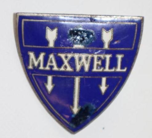 1922-1925 Maxwell Motor Car Co Radiator Emblem Badge (1 of 2)