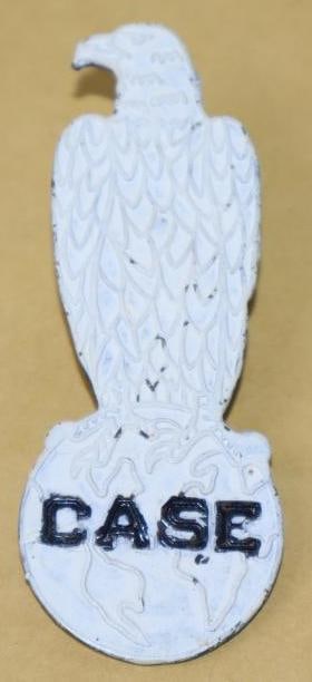 1920's Case Motor Car Co Radiator Emblem Badge (1 of 2)