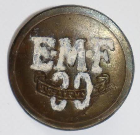 1909-1912 E-M-F 30 Thirty Radiator Emblem Badge (1 of 2)