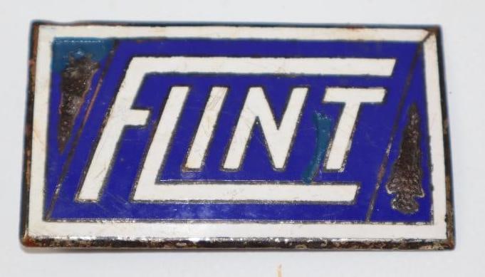 1923-1925 Flint Motor Car Co Radiator Emblem Badge (1 of 2)