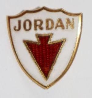 1929-1931 Jordan Motor Car Co Radiator Emblem Badge (1 of 2)