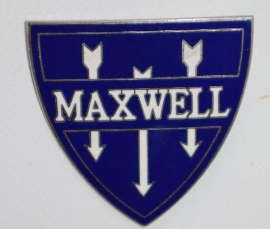 1922-1925 Maxwell Motor Car Co Radiator Emblem Badge (1 of 2)