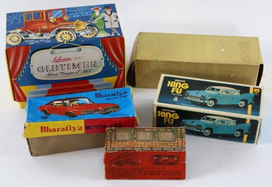 Group Of Five Toy Car Original Boxes (1 of 2)