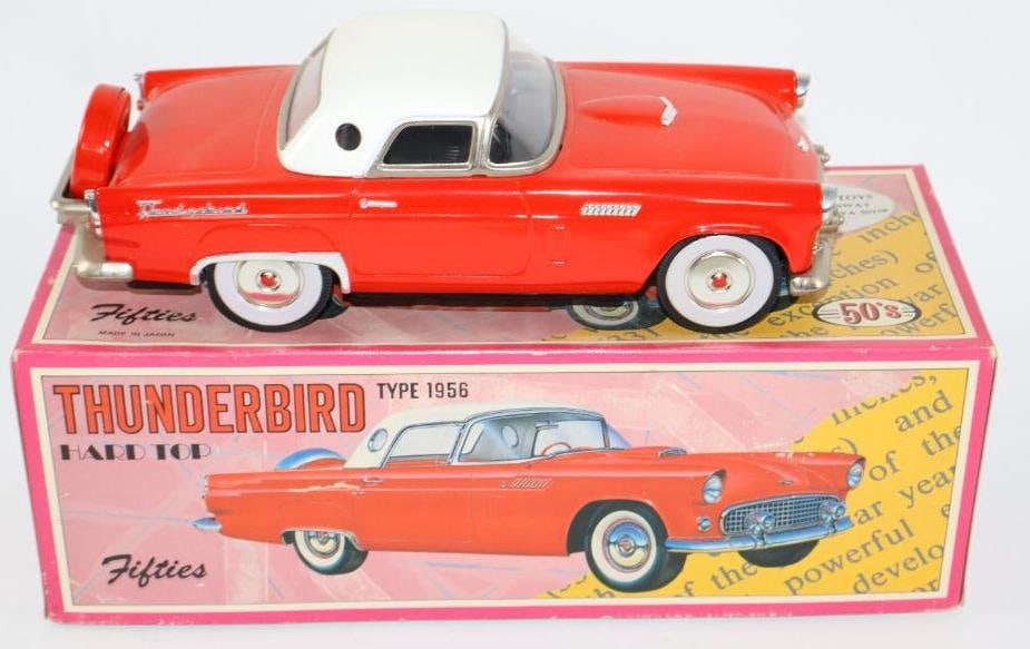 1956 Thunderbird Hardtop Metal Toy Car w/ Box (1 of 3)