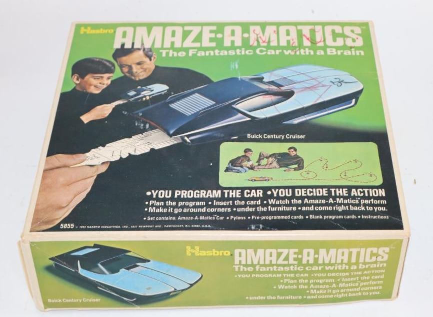 1969 Amaze-A-Matics Fantastic Car w/ Brain Game by Hasbro: 10.5"