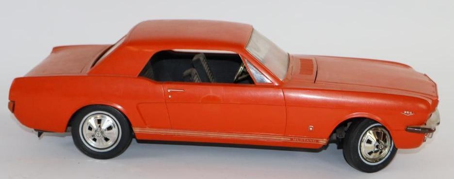 1966 Ford Mustang Coupe Tin Toy Car from Japan (1 of 5)