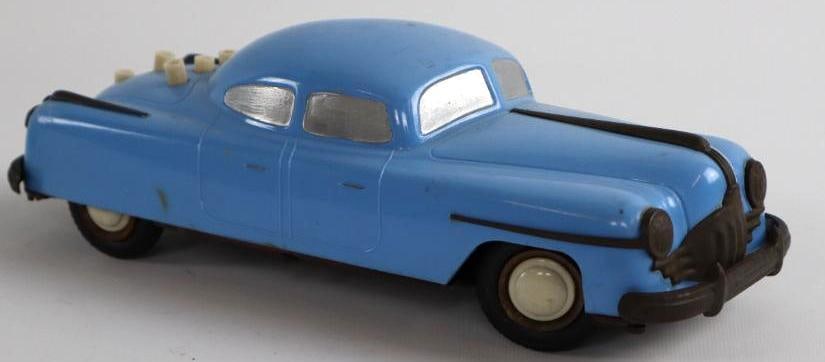 1940's-1950's Belco Lux German Made Plastic Friction Car: 9.5"