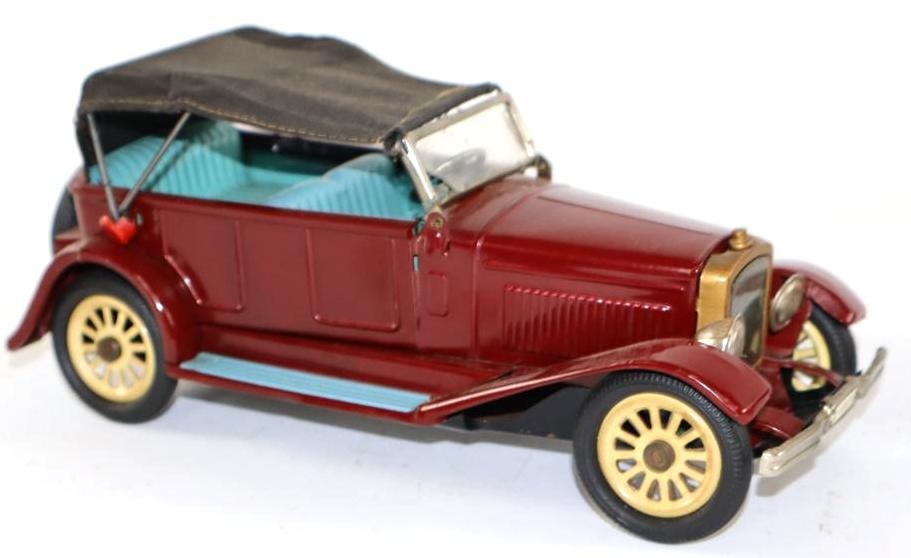 1925 Convertible Roadster Friction Tin Toy from Japan (1 of 3)