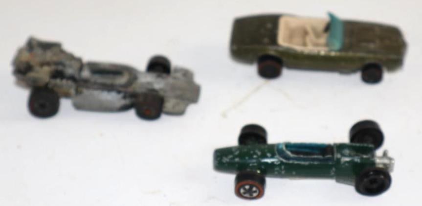1960's Group of Three Hot Wheel Redline Die Cast Cars (1 of 3)