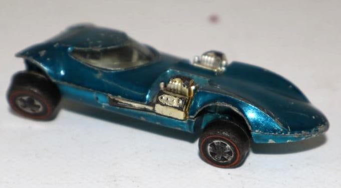 1960's Hot Wheel Redline Twin Mill Fire Blue Jet Die Cast Cars (1 of 3)