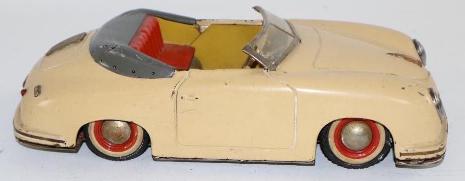 1950's Distler Electro Matic 7500 Friction German Tin Toy Car Convertible (1 of 3)