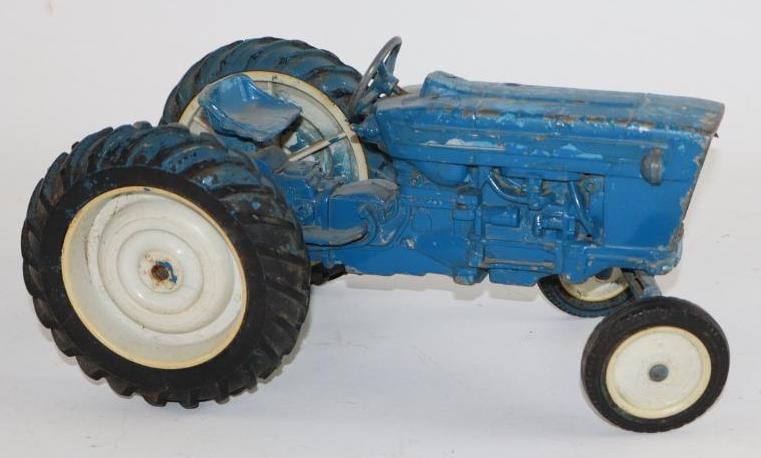 1960's Die Cast Ford Tractor: 10.5"