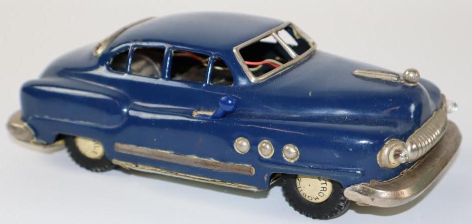 1950's -1960's Buick Electro Mobile Battery Operated Tin Toy Car From Japan w/ Light Up Headlights (1 of 3)