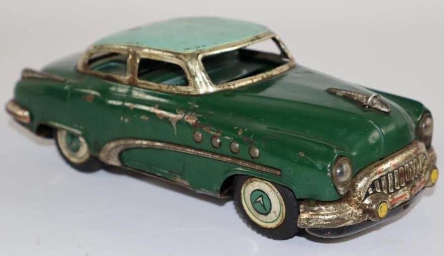 1950's - 1960's Marusan Toys Buick Sedan Friction Tin Toy Car From Japan (1 of 3)