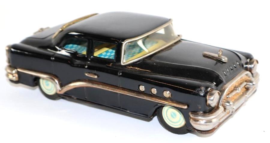 1950's - 1960's Buick Sedan Friction Tin Toy Car (1 of 3)